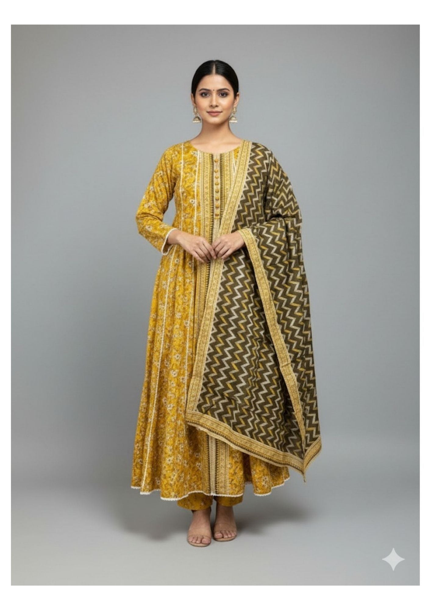 3 Piece Lawn Frocks