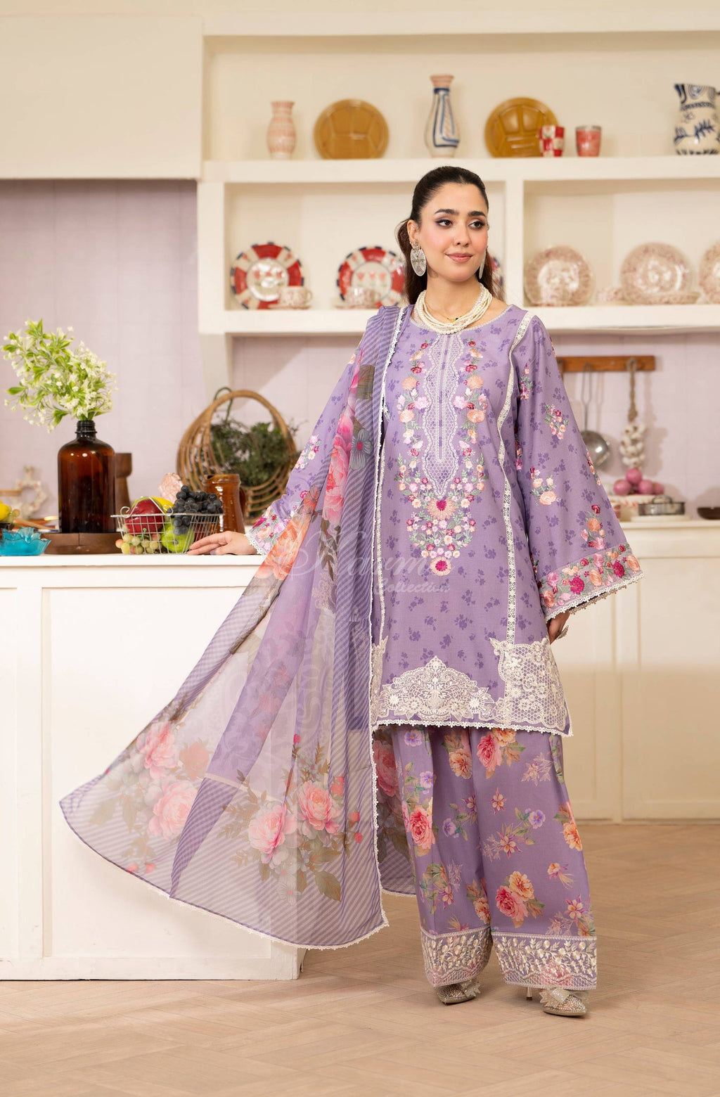 Mauve Blossom - Gul-Mahar by Karma view 2