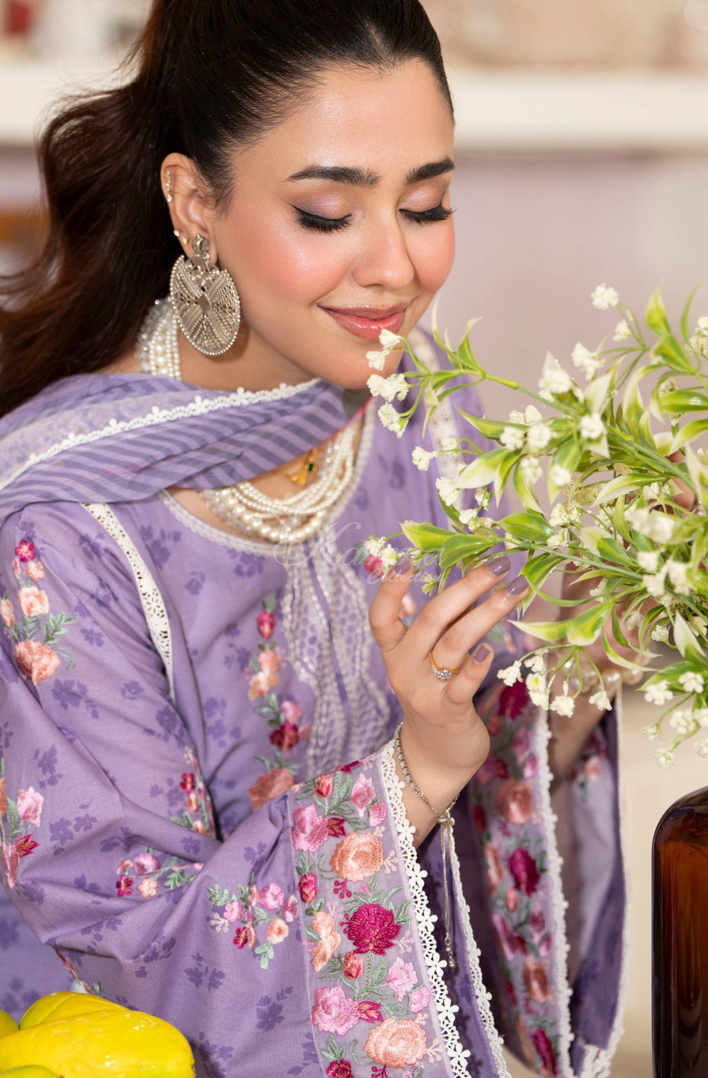 Mauve Blossom - Gul-Mahar by Karma view 7
