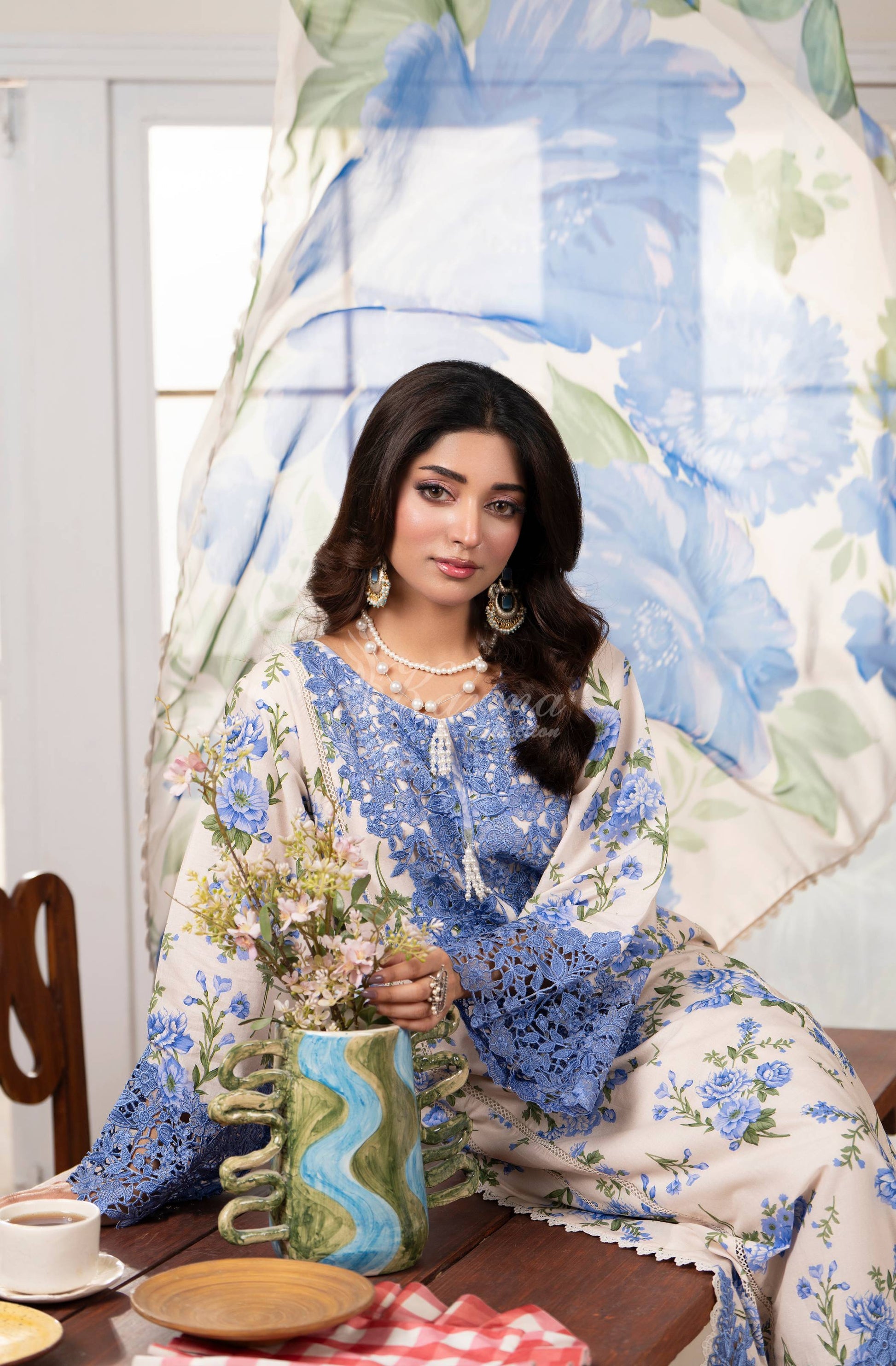 Bluebell Ivory - Gul-Mahar by Karma view 1