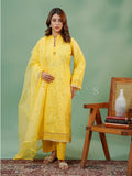 Husn e Hayat Design 1 Yellow - Front Close Up