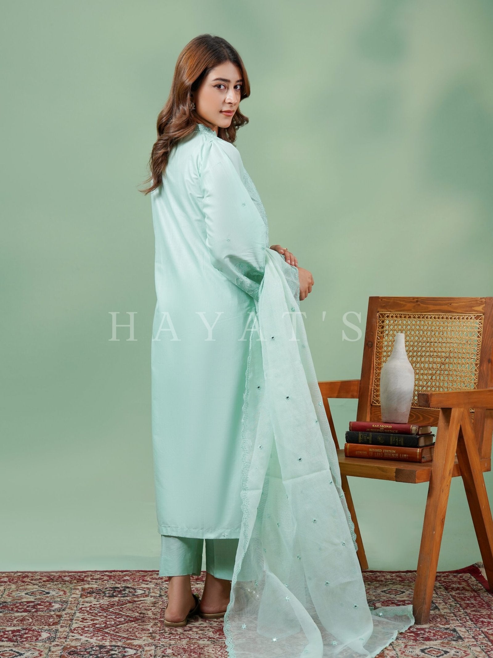 Mint Frost Husn e Hayat - Back View