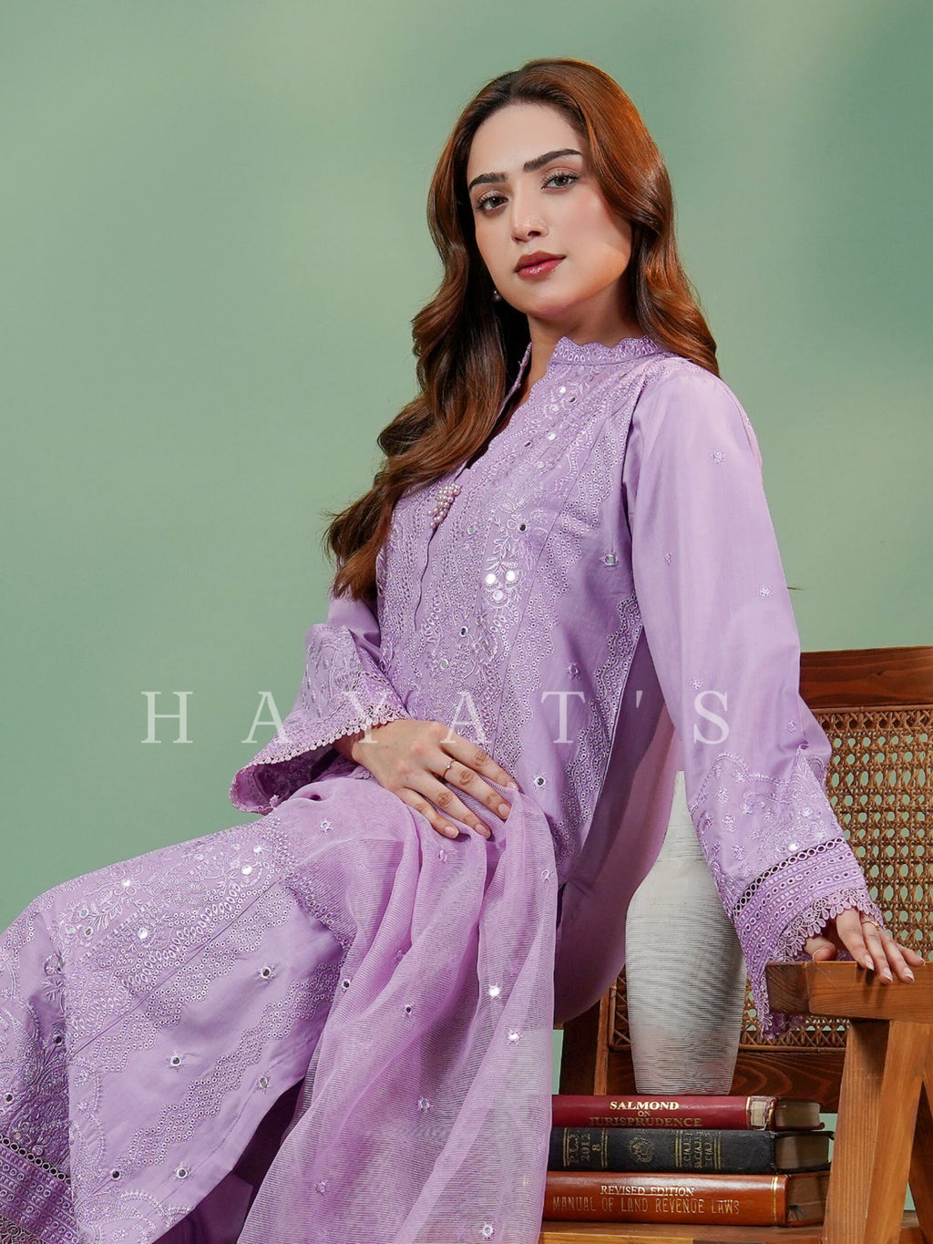 Sweet Lavender Husn e Hayat - Close Up