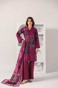Zeenat PRET Magenta - Dupatta detail