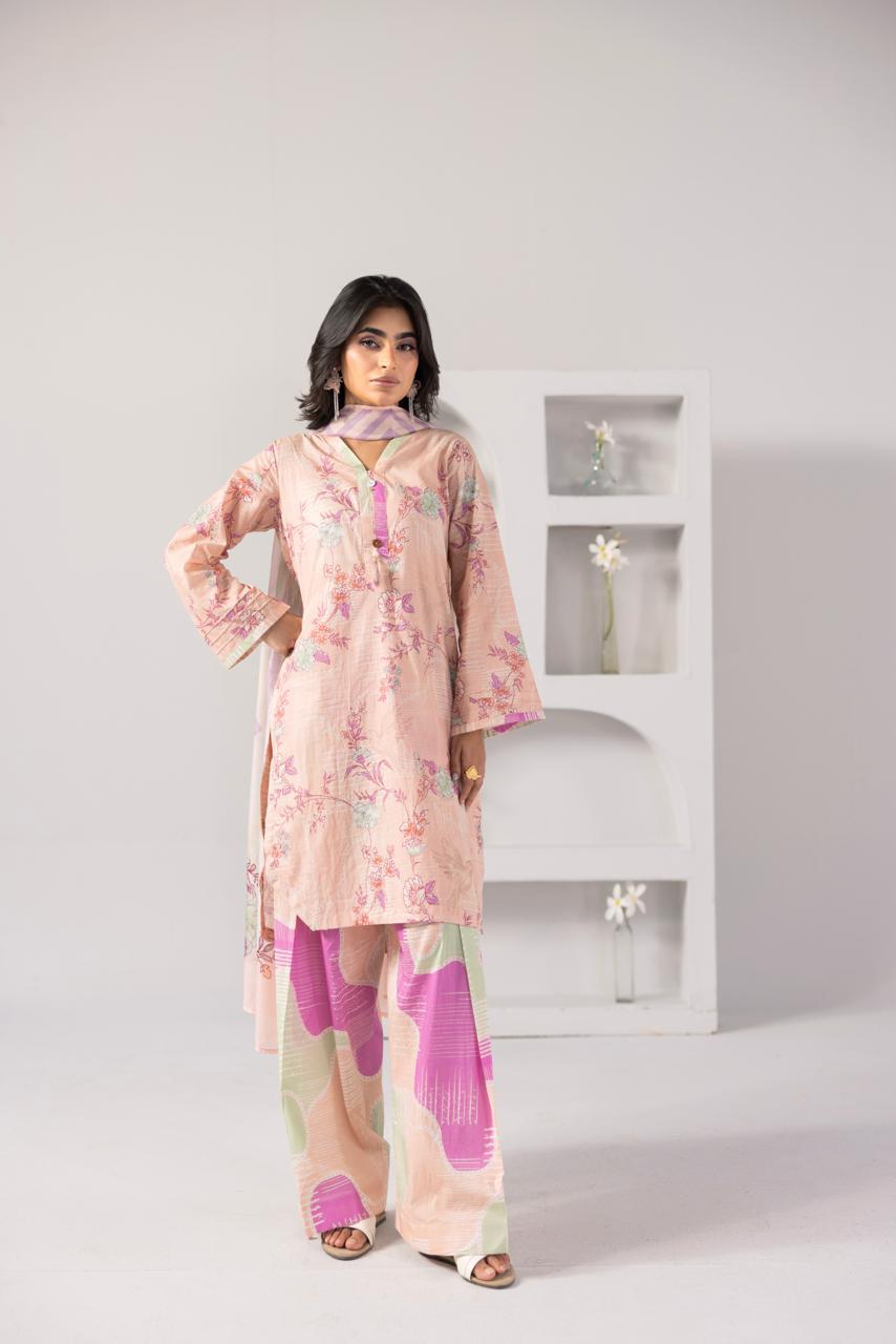 Zeenat PRET Blush Pink - Front view full outfit