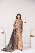 Zeenat PRET Camel Brown - Full outfit with dupatta drape