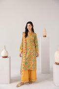 Zeenat PRET Mustard Yellow - Full outfit standing front view